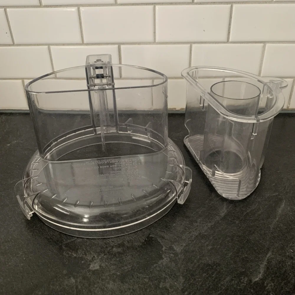 Cuisinart DLC-2007N Food Processor Replacement Lid Cover & Sleeve Chute‎